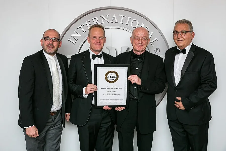 Вината на "Тиквеш" с награди от конкурс в Лондон