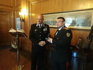 Задълбочаваме сътрудничеството с италианските карабинери