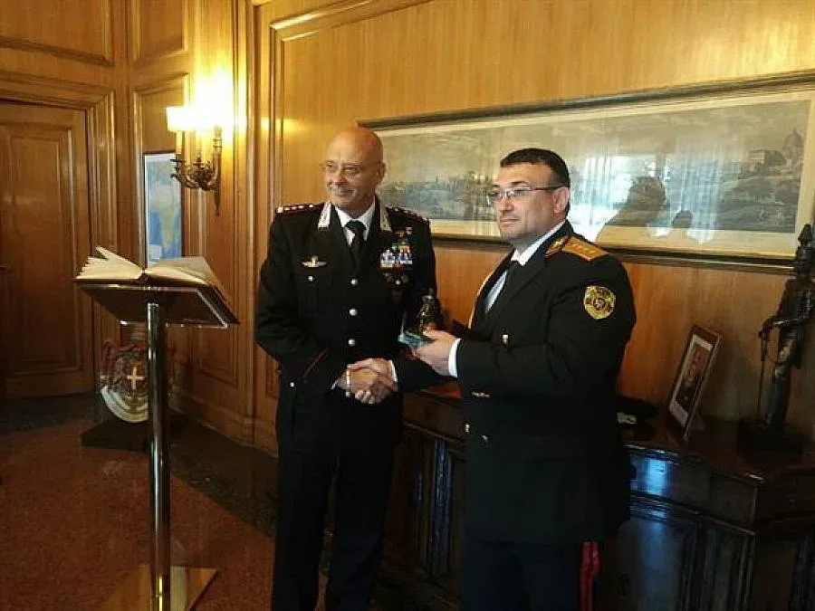 Задълбочаваме сътрудничеството с италианските карабинери