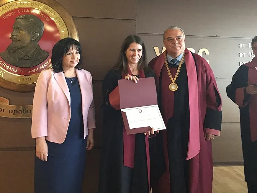 Министър Петкова: Ще съдействаме на УНСС за развитие на кадри за ядрената индустрия