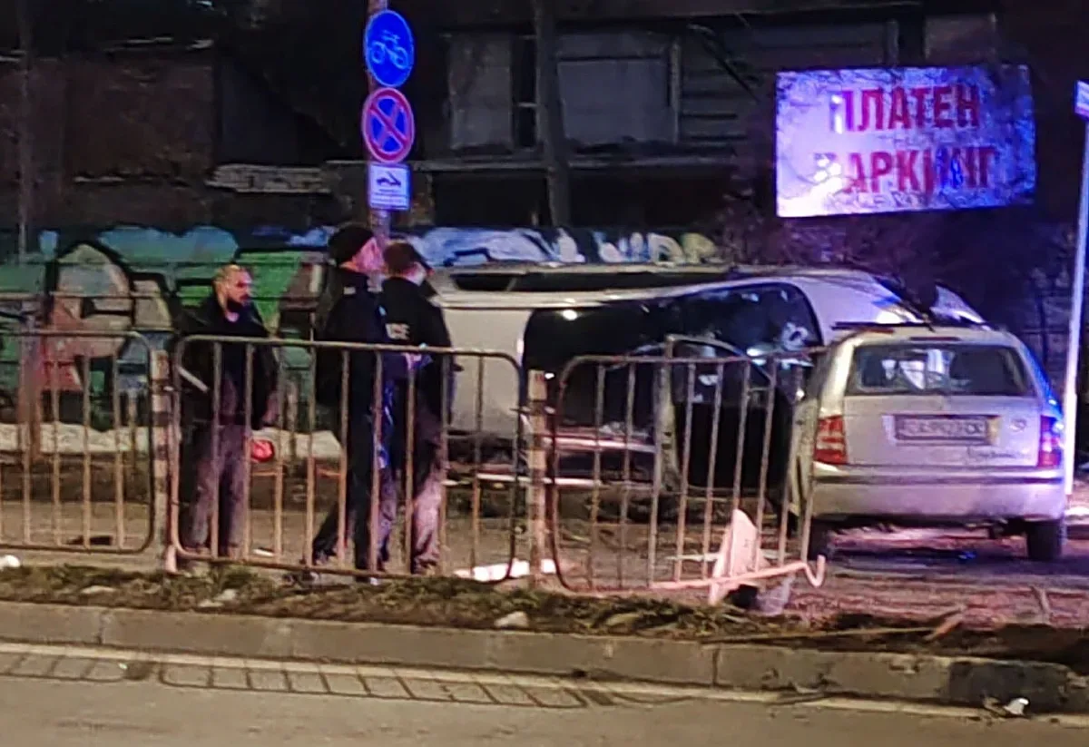 Пиян и дрогиран предизвика тежка катастрофа насред София