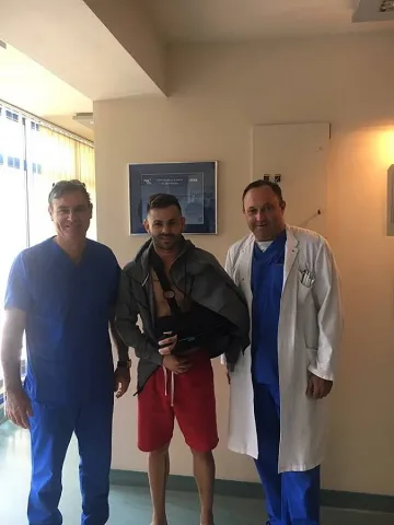 Спас Делев упешно оперира раменна става