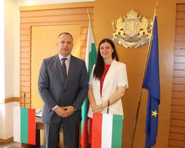 Министър Порожанов се срещна посланика на Унгария