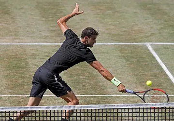 Григор Димитров с първа победа на трева