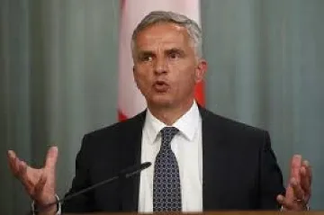 Швейцарският външен министър подаде оставка