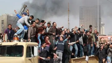 Полицията  атакува протестиращите в Мароко