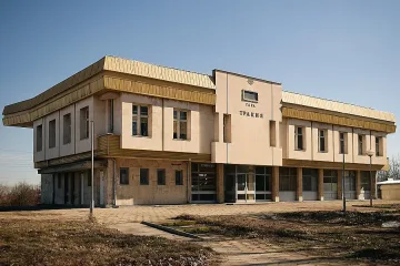 Стадо крави спря влак