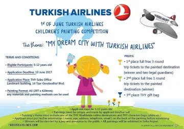 Конкурс за детска рисунка с награда полет до града мечта