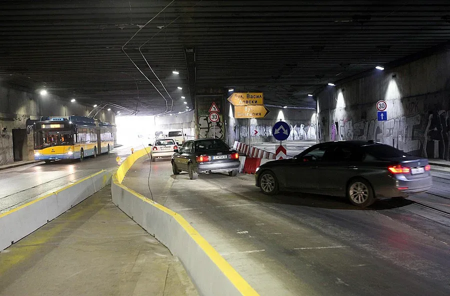 Тунелът под НДК ще бъде ремонтиран изцяло