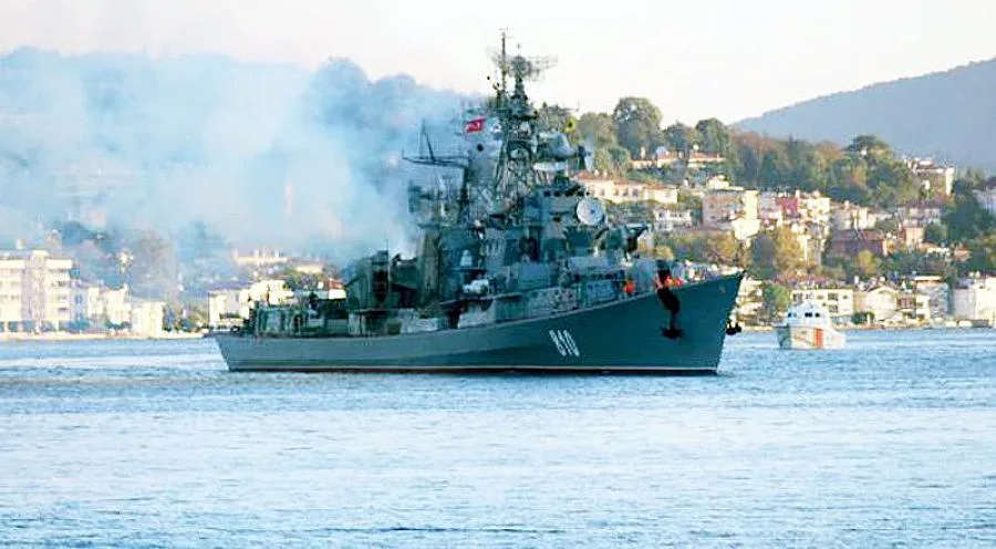 Руски кораб изстреля 2 ракети в Черно море