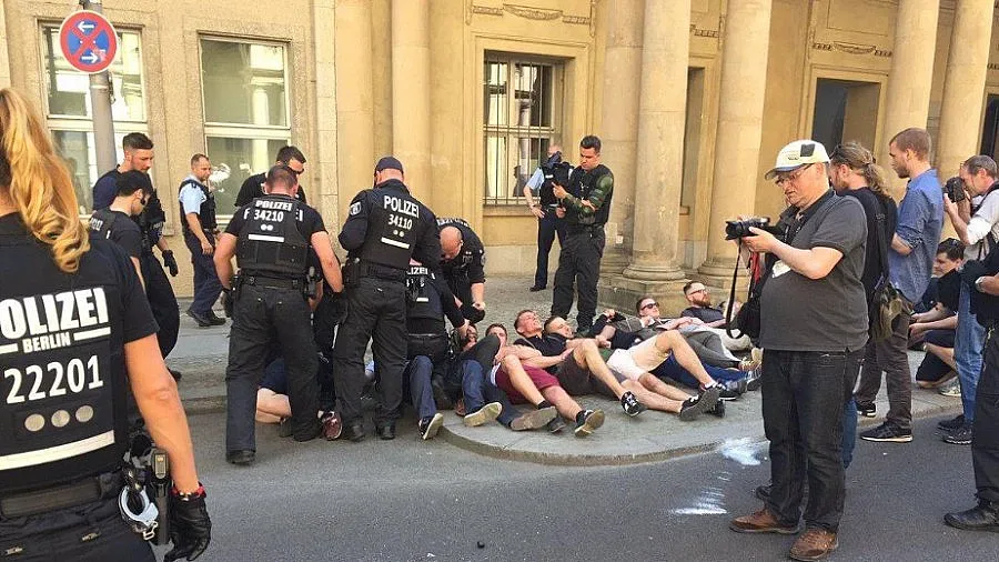 Щурмуваха министерство в Германия