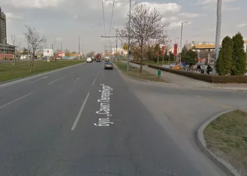 Джип помля полицай в Пловдив