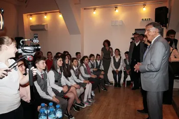 Нобелист гостува на ученици от 134 СОУ