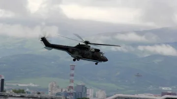 Самолети и вертолети на ВВС с тренировъчни полети над София