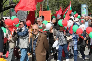 Първомайският митинг на БСП прекроява трафика в София
