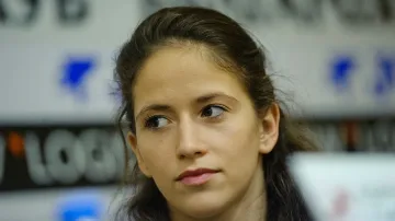 Невяна Владинова със златен медал на лента в Баку