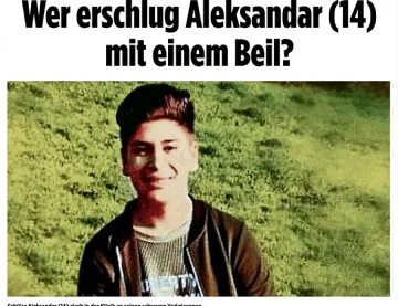 14-годишно българче убито с брадва в Германия