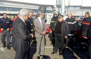 Тренировка за пожар на летището