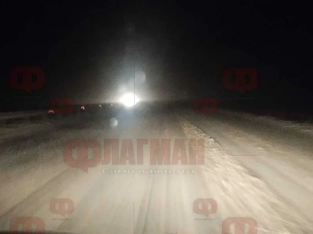 Драма до Бургас! Бобслей на магистралата