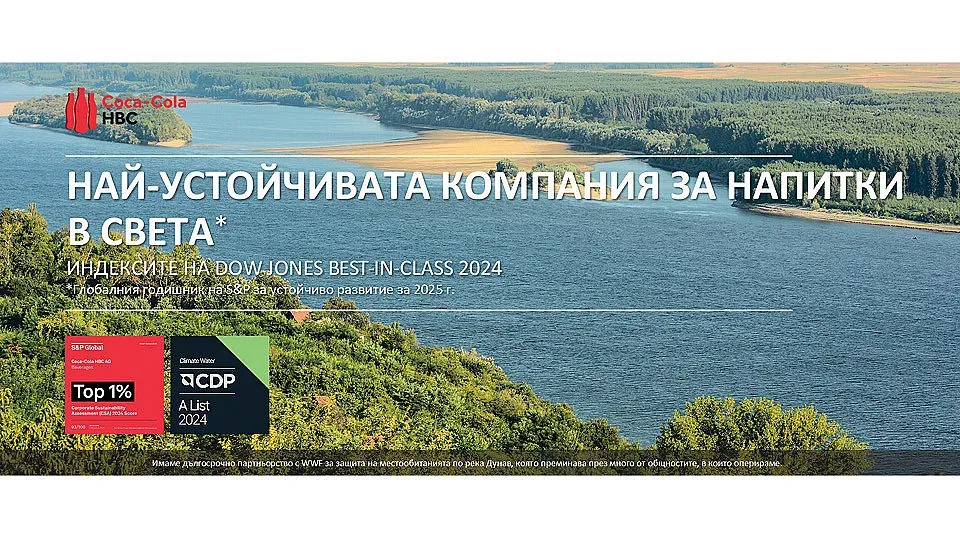 Кока-Кола ХБК оглави класацията на Dow Jones Best-in-Class за 2024