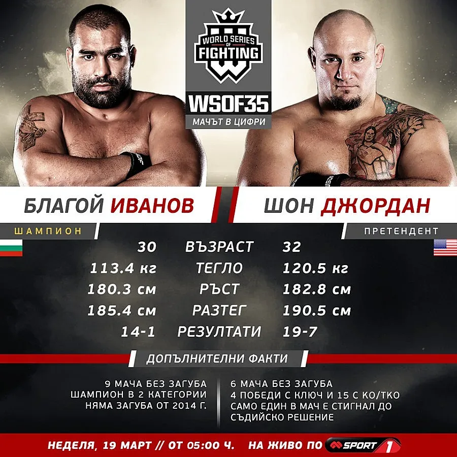 Мачът за титлата на Багата на живо по Mtel Sport 1