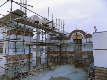 Базиликата в Плиска се сдоби с арки