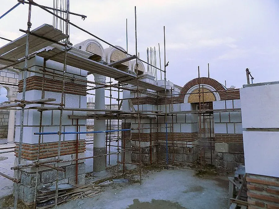 Базиликата в Плиска се сдоби с арки