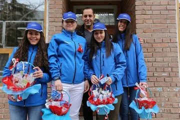 Над 1000 мартеници бяха подарени на жителите и гостите на Сандански