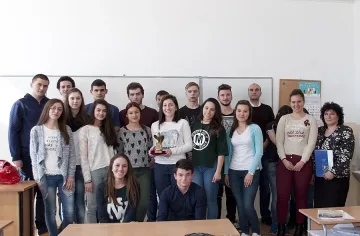 ПМГ „Акад. Иван Гюзелев" – Габрово, получи символа на Сметната палата