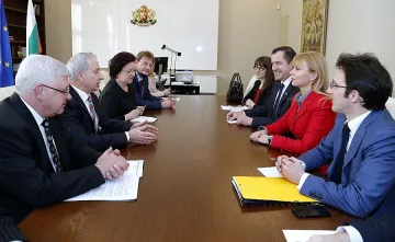 Герджиков се срещна с еврокомисар Елжбета Бенковска