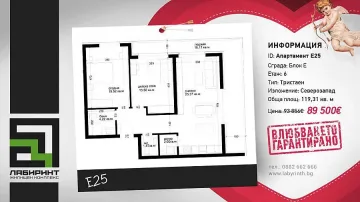 Специално предложение от "Лабиринт": Жилища на промоция за Св. Валентин