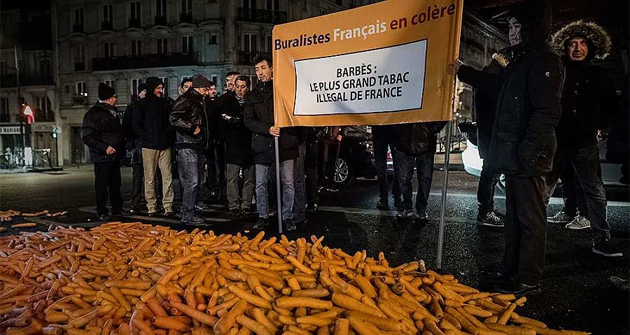 Борят контрабанда с моркови