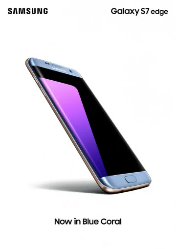 Samsung Galaxy S7 Edge в уникален син цвят в магазините на VIVACOM