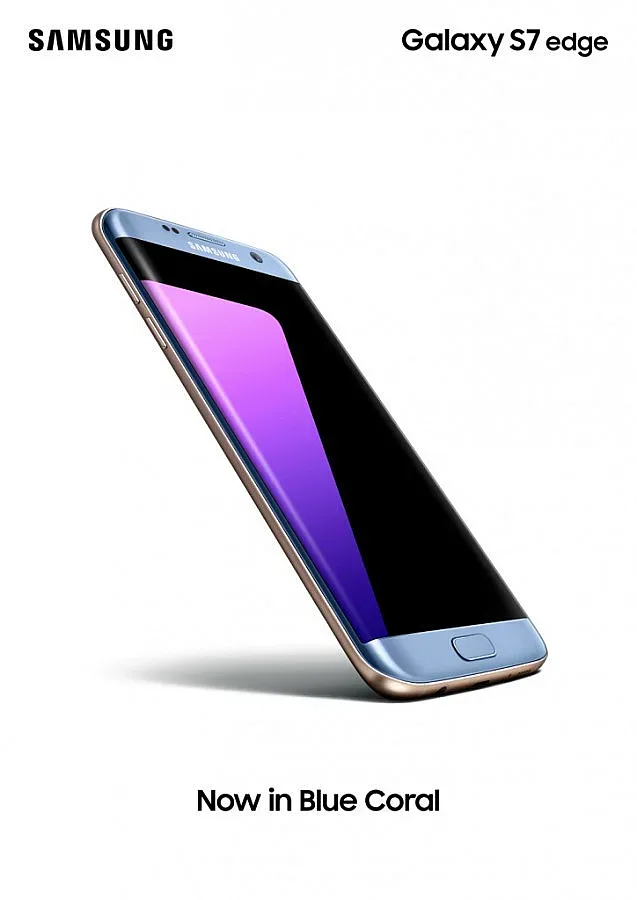Samsung Galaxy S7 Edge в уникален син цвят в магазините на VIVACOM