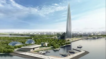 "Газпром" вдига най-високата сграда в Европа