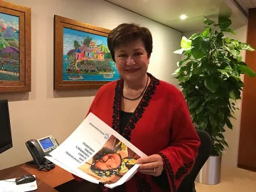 Кристалина Георгиева: Радвам се, че отново съм в Световната банка