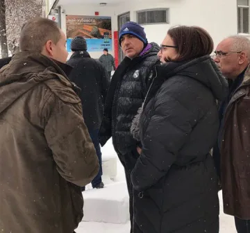 Пробиха снежната блокада при Айтос