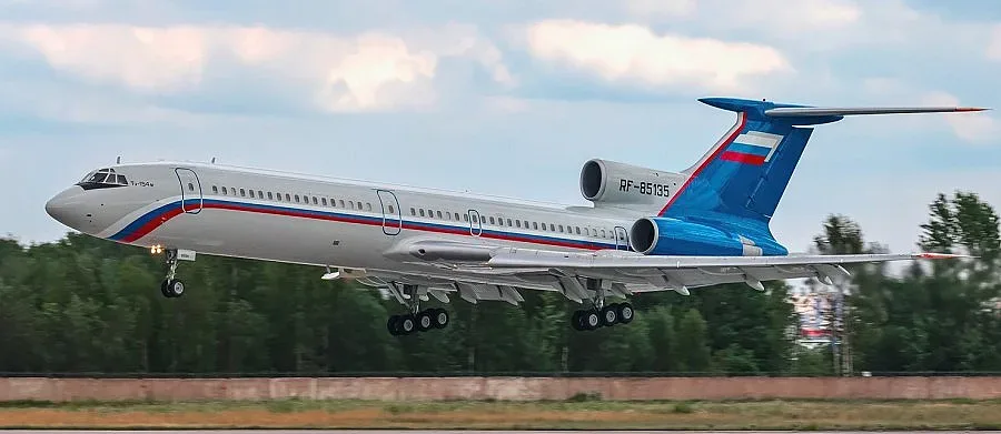 Чуждо тяло в двигателя - водеща версия за трагедията с руския Ту 154