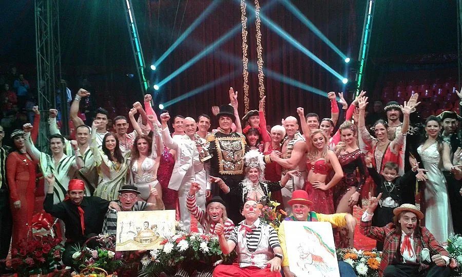 Рекорд на Гинес под купола на националния цирк