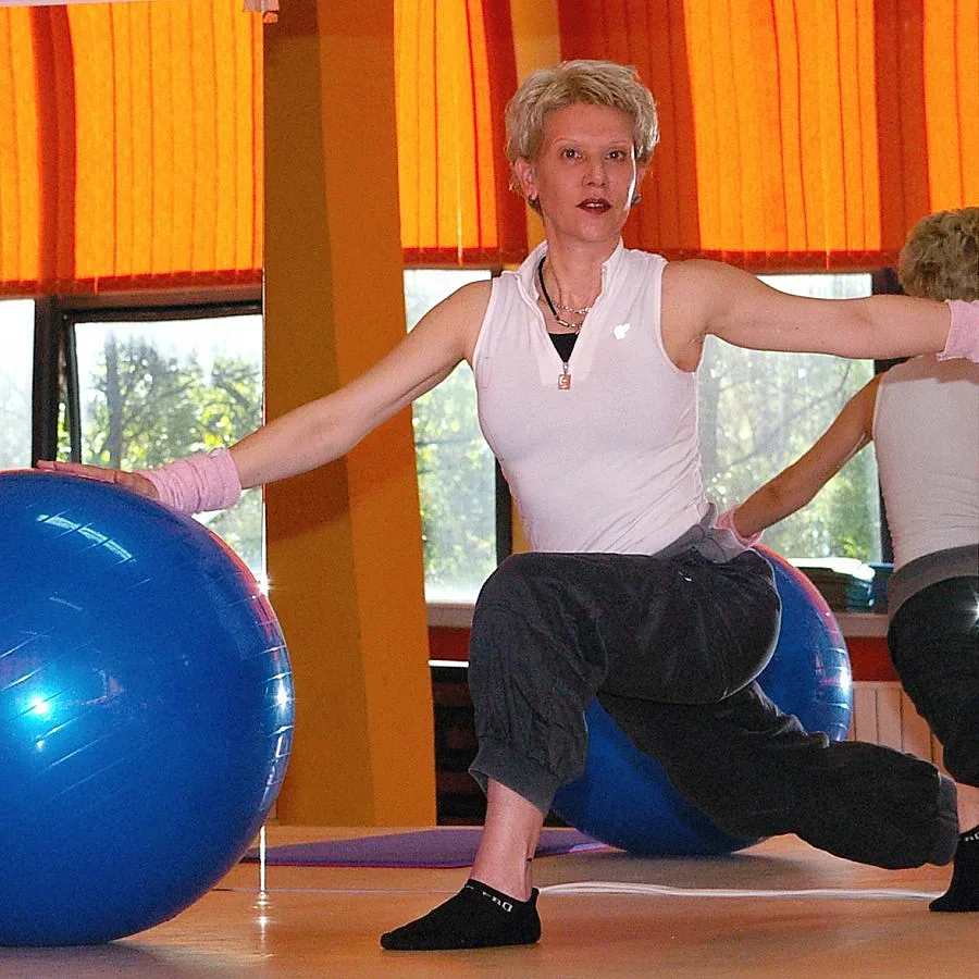 Изтънчен силует с няколко упражнения