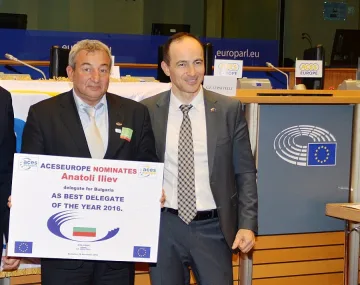 Българин е най-добър делегат на ACES Europe за 2016-а