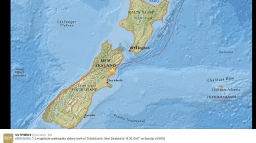 Трус от 7.9 удари Нова Зеландия