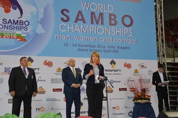 Фандъкова приветства участниците в Световното по самбо