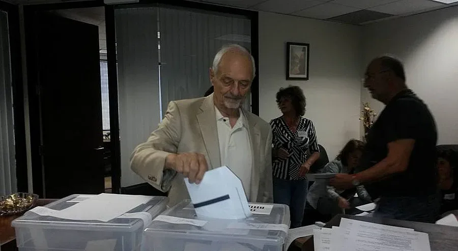 Тед Кочев гласува за БГ президент