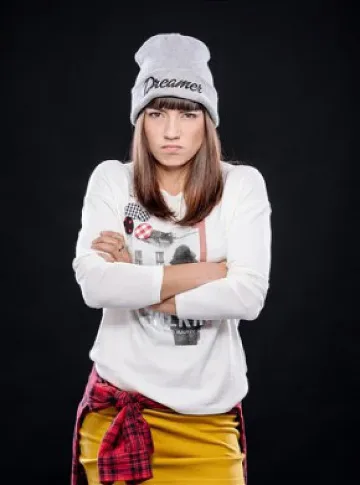 Анжела Недялкова в "Трейнспотинг"