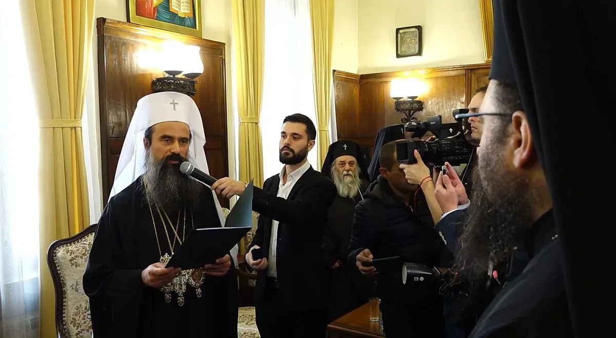 Патриарх Даниил поздрави новия митрополит на Видин