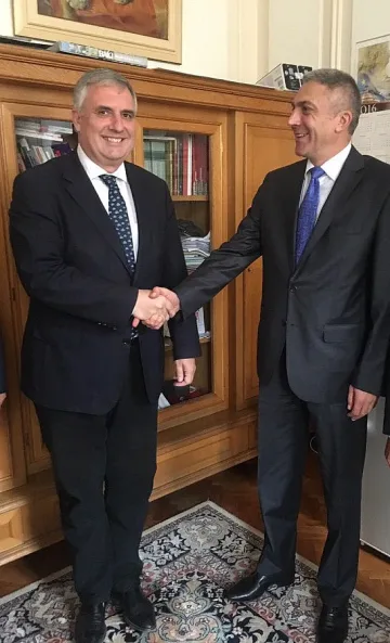 Мустафа Карадайъ се срещна с Ивайло Калфин