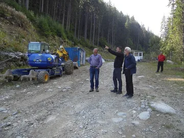 Спират свлачища край ски път в НП „Пирин"