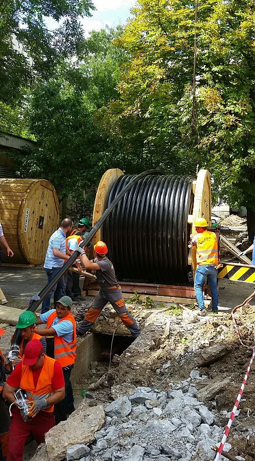 Започна полагането на новия  110 kV кабел на ЧЕЗ в София