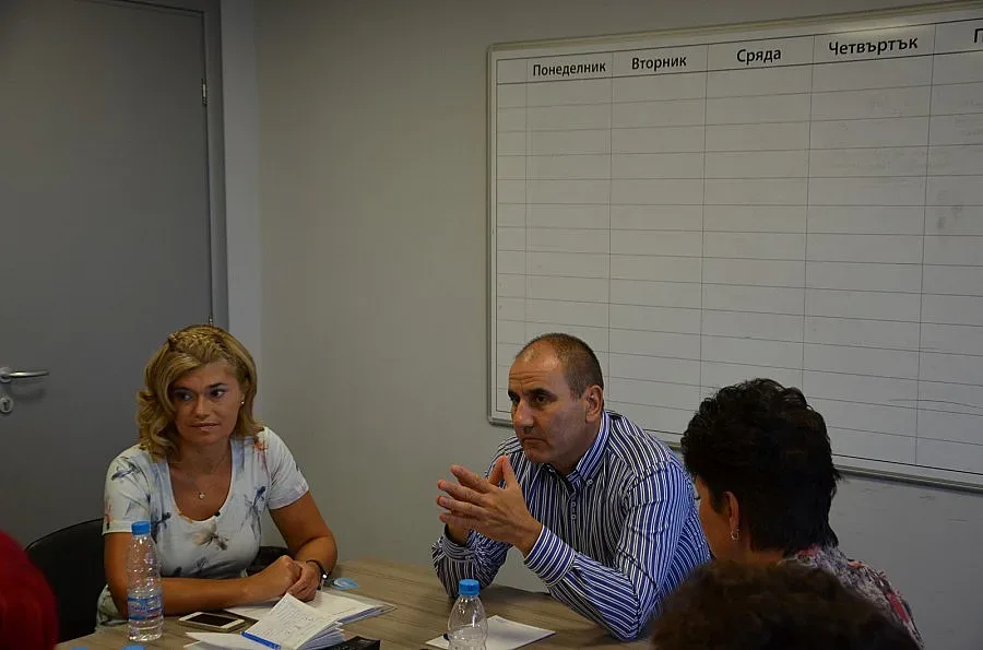 Цветанов на среща с новото общинско ръководство на ГЕРБ в Самоков